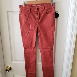 Rust colored rockstar jeans